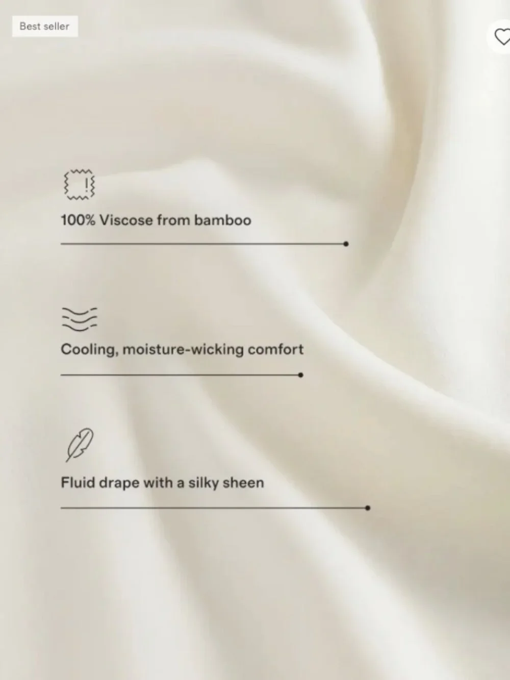 NWT! Quince Bamboo Duvet Cover Set, Sand